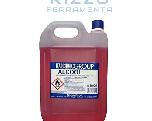 ALCOOL 94° Etilico Denaturato 5L Italchimici