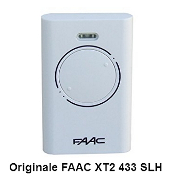 Telecomando originale FAAC per cancelli serrande a 2 Tasti 433mhz