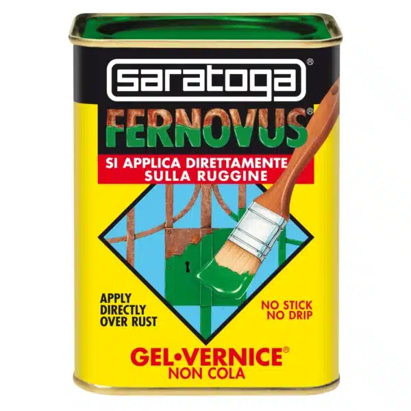 Saratoga Vernice Antiruggine GEL FERNOVUS Verde Satinato 750ml